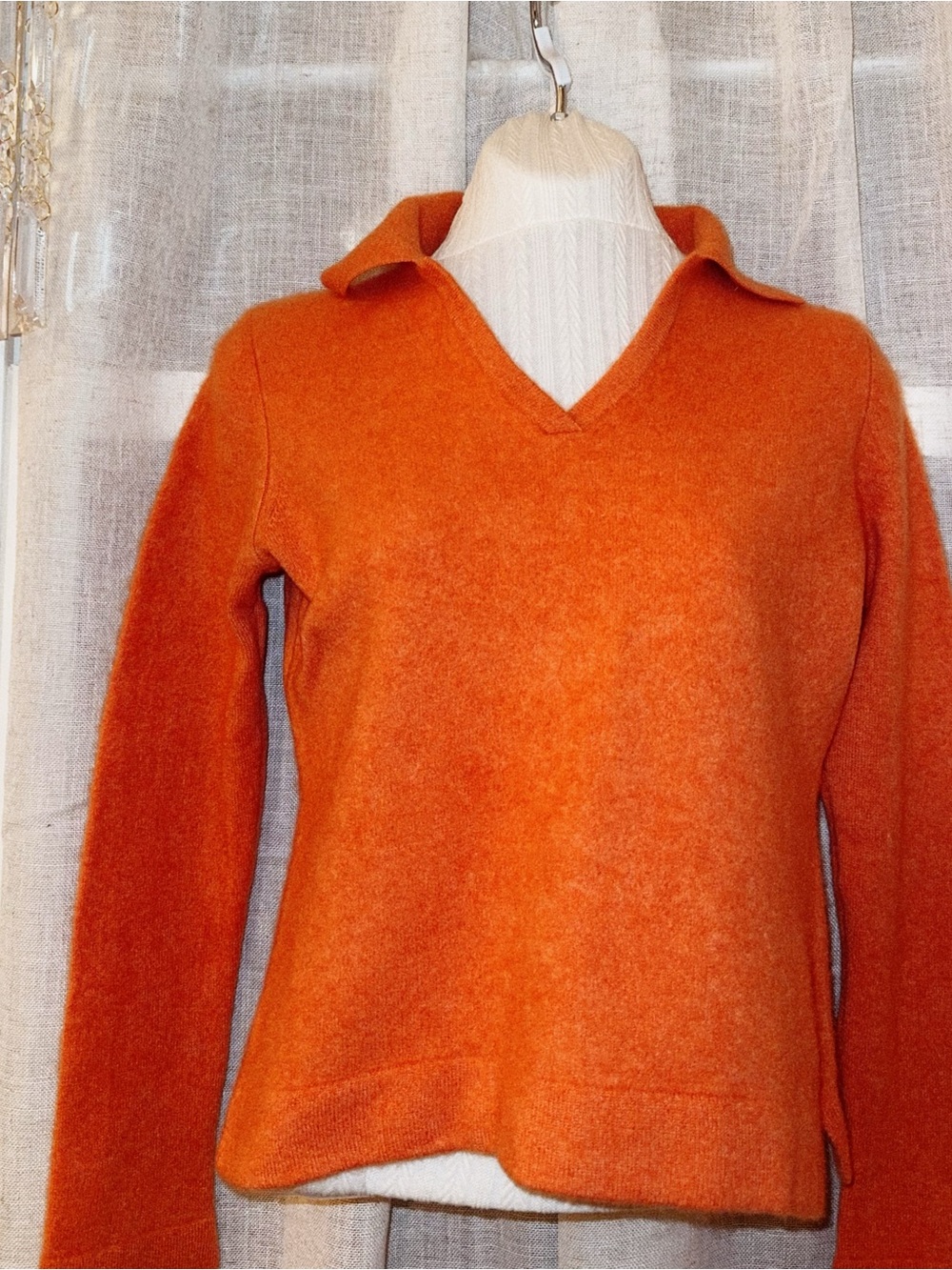 100% 2-Ply Cashmere • Charter Club • Blood Orange Gelato • Resort Mood